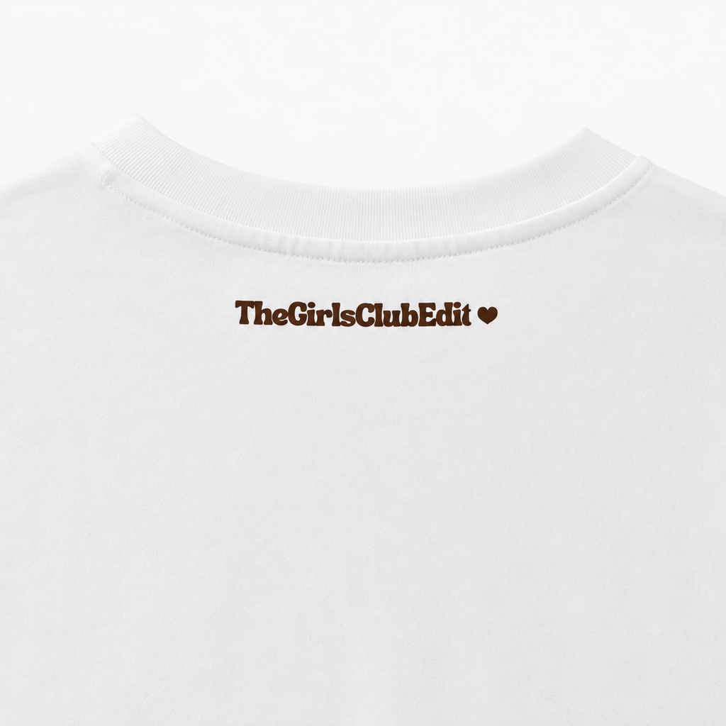You Matter Cropped Boxy T-Shirt - Chocolate