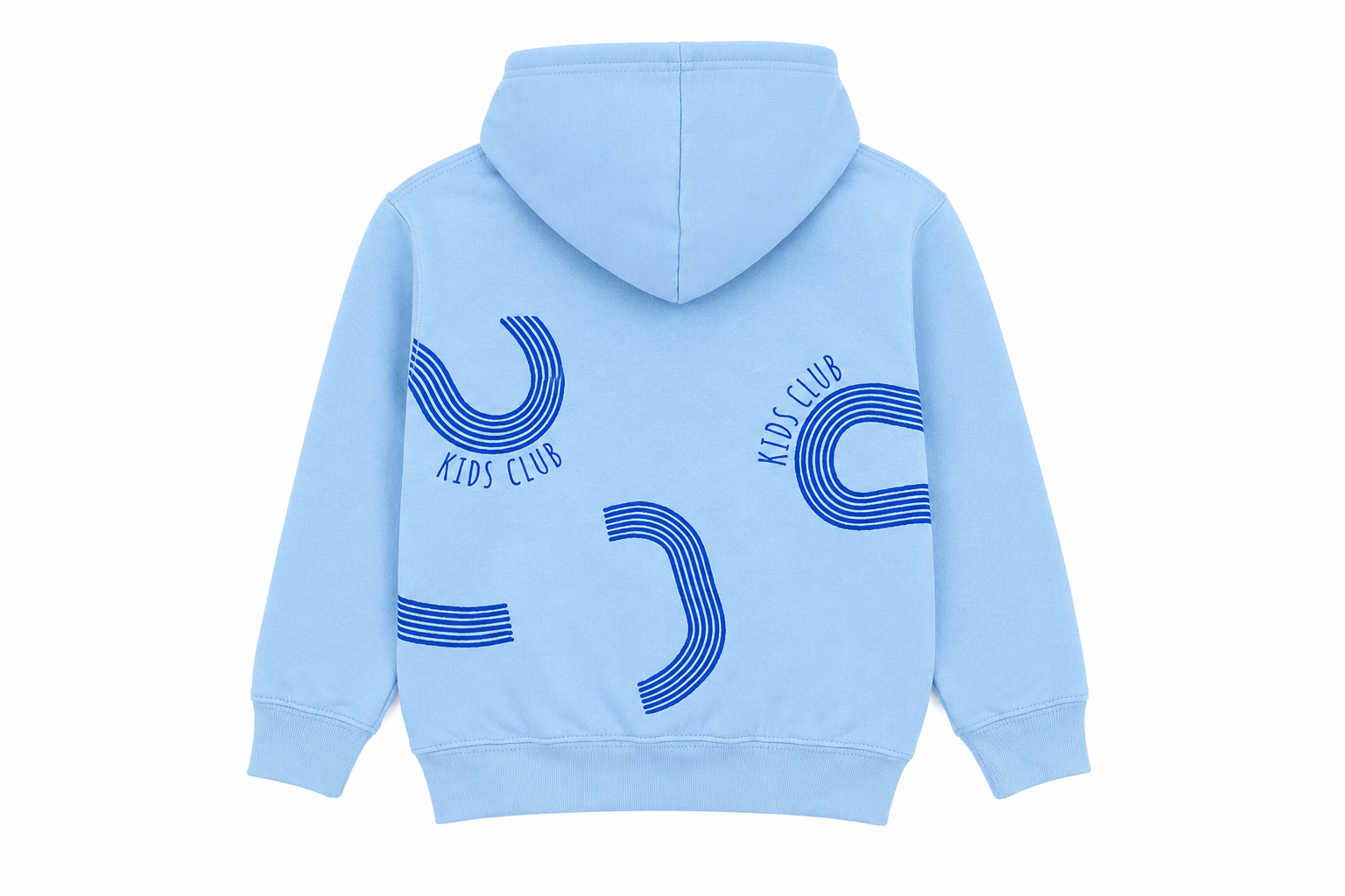Childrens Blue Kids Club Hoodie