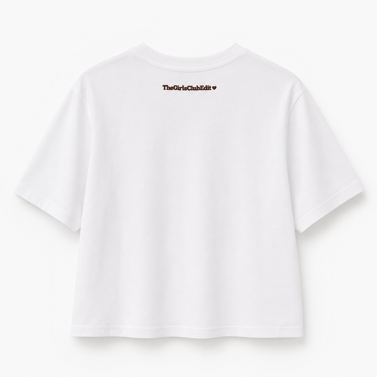 You Matter Cropped Boxy T-Shirt - Chocolate