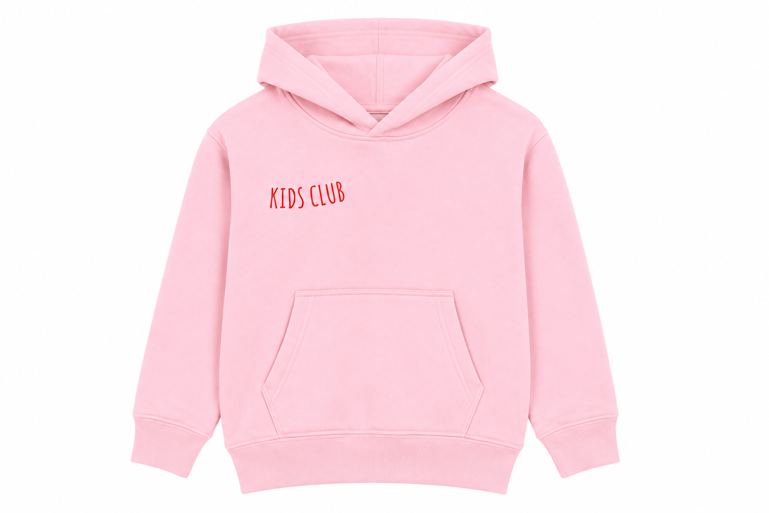 Baby Pink Kids Club hoodie