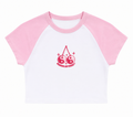 Balanced pink sleeve baby t-shirt