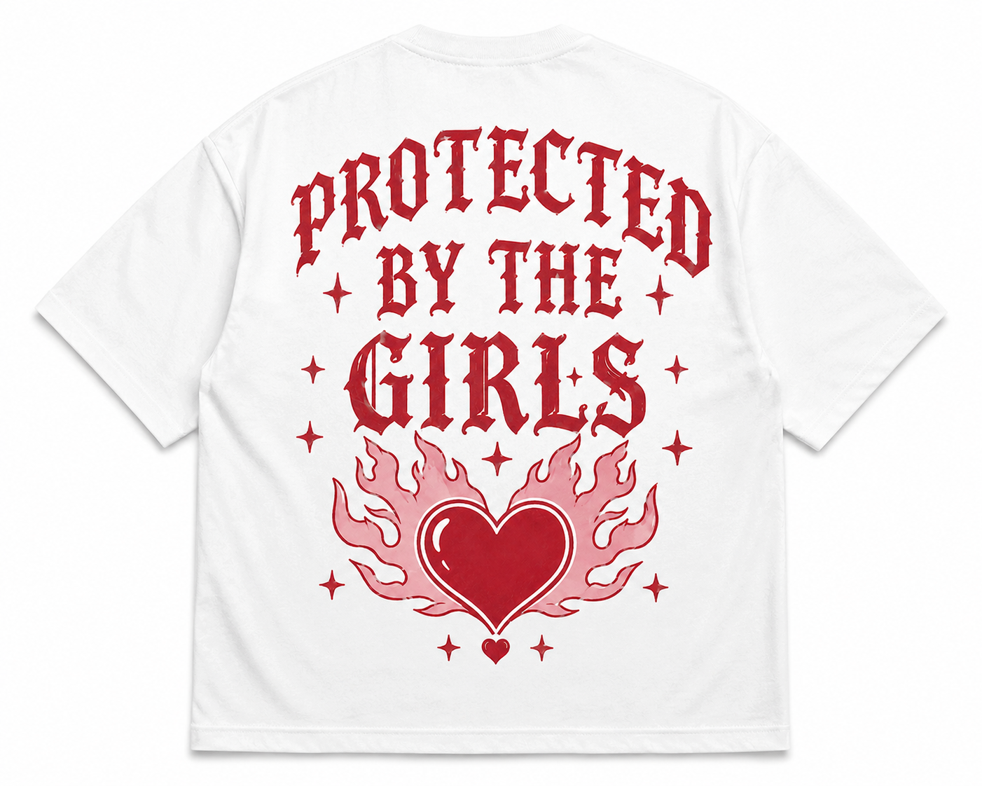 Protection oversized T-Shirt - WHITE