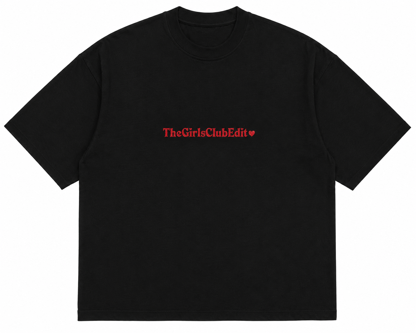 Protection Oversized T-shirt - BLACK
