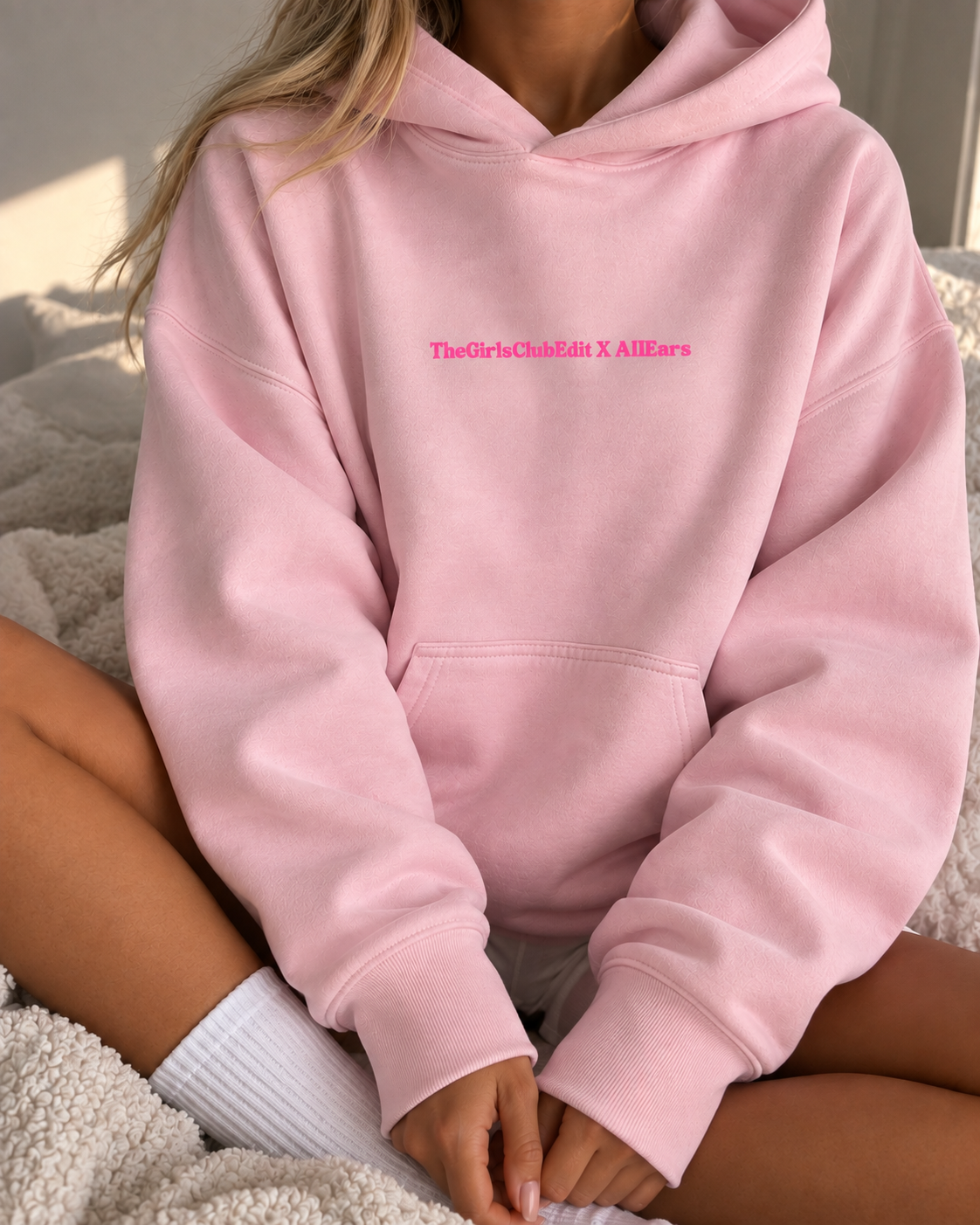The Girls Club Edit X Allears - May as well have fun Hoodie