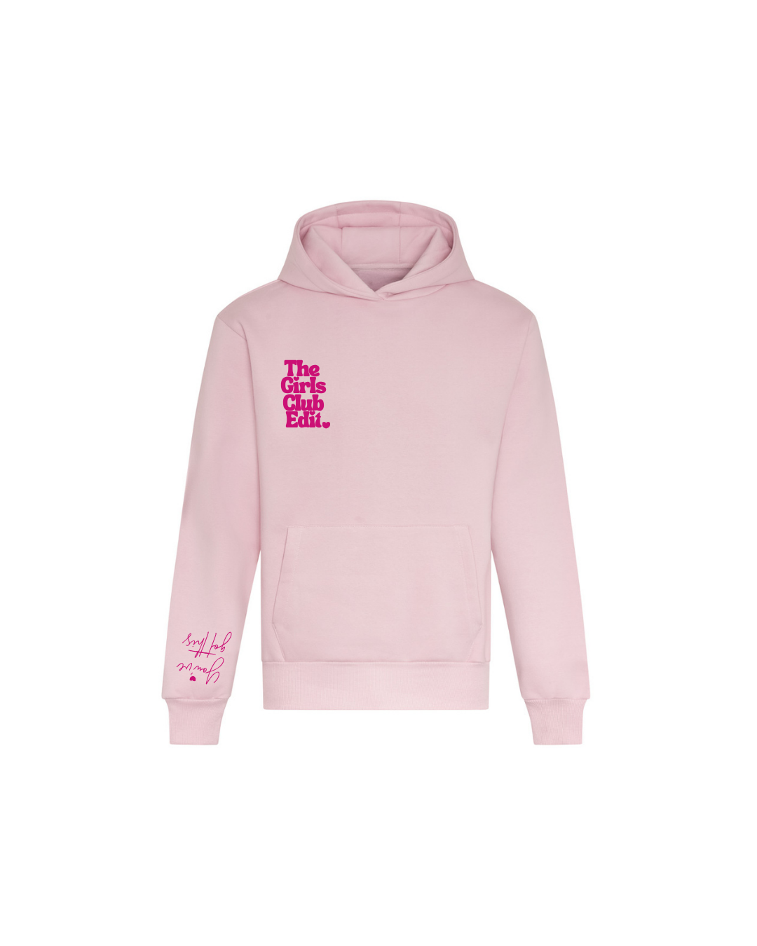 Baby Pink Oversized You've Got This Heavyweight Hoodie