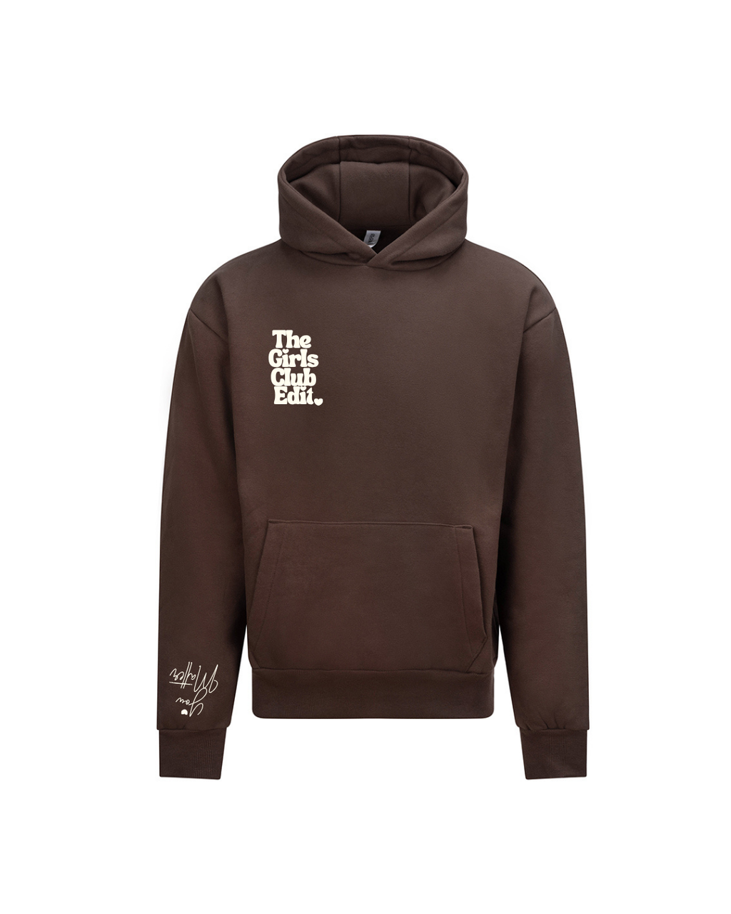 Espresso Oversized You Matter Heavyweight Hoodie