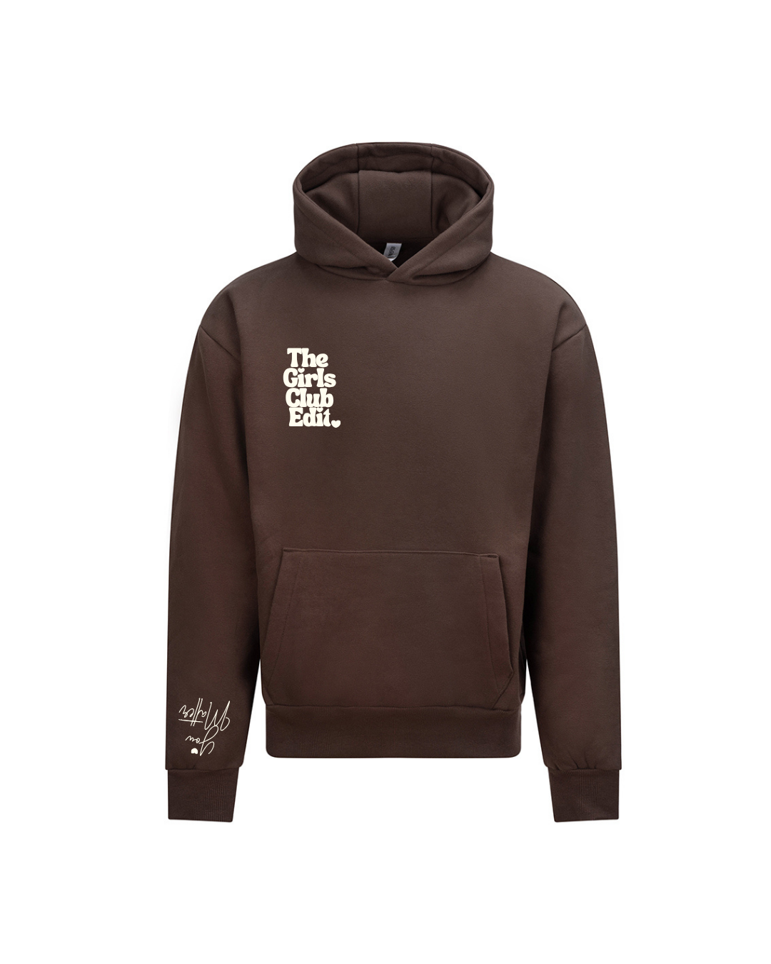 Espresso Oversized You Matter Heavyweight Hoodie
