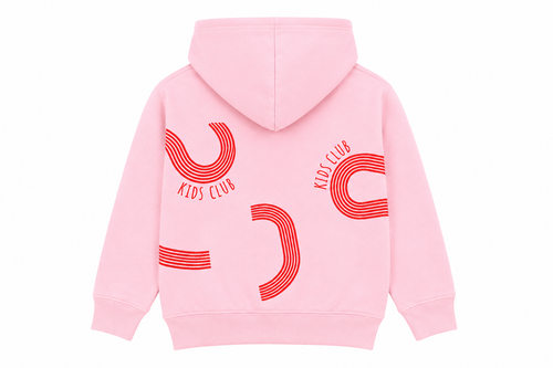 Baby Pink Kids Club hoodie